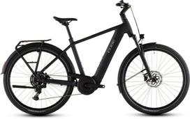 Elektrinis dviratis Cube Touring Hybrid ONE 600 coal'n'chrome 2026-50 cm