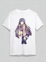 Naruto Hinata Hinata Gentle Style Tshirt Mens Anime Pattern Printed Short Sleeve Fashion High Quality Trendy Cotton Top 2XL