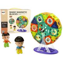 Magnetinis 3D konstruktorius LeanToys, 71 d.