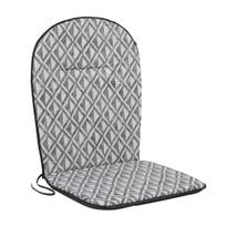 Lauko kėdės pagalvėlė Patio Monoblock, 96x46 cm, pilka
