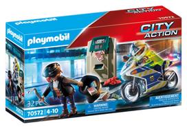 PLAYMOBIL  Banko plėšiko gaudynės 70572