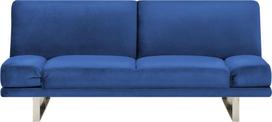 Sofa-lova Beliani York, mėlyna sp., 89 x 192 cm x 81 cm