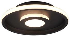 Šviestuvas lubų Trio Ascari, 3000°K, LED, juoda sp., 28 W