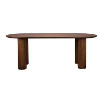 Iš ąžuolo masyvo valgomojo stalas 90x220 cm Dean – Dutchbone