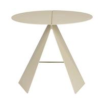Iš metalo apvalios formos šoninis stalas 45x46 cm Foldy – Zuiver