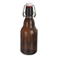 Rudos spalvos iš stiklo butelis 350 ml – Orion