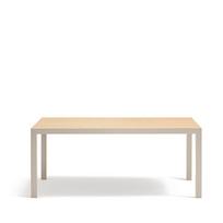 Valgomojo stalas su ąžuolo masyvo stalviršiu 75x180 cm Alma – Teulat