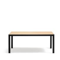 Valgomojo stalas su ąžuolo masyvo stalviršiu 75x180 cm Alma – Teulat