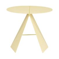 Iš metalo apvalios formos šoninis stalas 45x46 cm Foldy – Zuiver