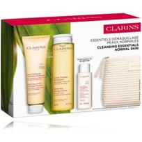 Clarins My Cleansing Essentials Normal Skin rinkinys veidui (125 ml. prausiklis + 200 ml. losjonas + 50 ml. pienelis + kosmetinė) - Rinkinys