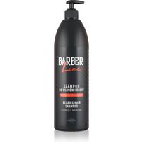 Joanna Barber Line Beard and Hair Shampoo barzdos ir plaukų šampūnas vyrams 1000 ml