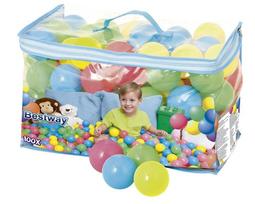 Kamuoliukų rinkinys baseinui Bestway Splash & Play, ⌀ 6.5 cm, 100 vnt, įvairių spalvų