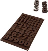 Silikomart Forma šokoladui Sf174 Choco 123 iš silikono