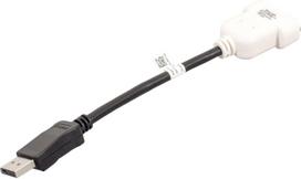 Kabelis Dell EET.23NVR Displayport, DVI-D, juoda sp.