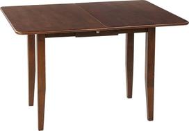 Valgomojo stalas išskleidžiamas Beliani Masela, ruda sp., 90 - 120 cm x 60 cm x 76 cm