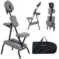 Vertikalaus masažo kėdė Flexo Comfy Base grey