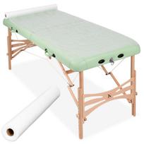 Neaustinis medicinos paklodė rulone 70cm×50 m, 15 g/m² (balta)