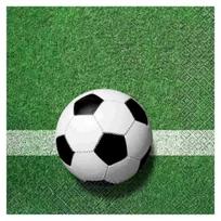 Servetėlės su futbolo kamuolio raštu – 20 vnt.