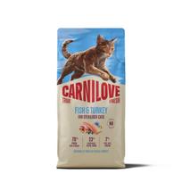 CARNILOVE True Fresh Fish&Turkey Sterilised sausas pašaras katėms su žuvimi ir kalakutiena, 6 kg
