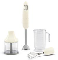 Blenderis Smeg Blenderis ręczny z akc. Smeg HBF03CREU kremowy | HBF03CREU | 8017709343781