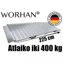 Didelės apkrovos sulankstoma rampa motociklams - 225 cm (HR225)