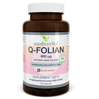 Medverita Q-Folate active folic acid 800 µg 60 caps