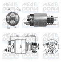MEAT & DORIA Starterio solenoidinis jungiklis 46134