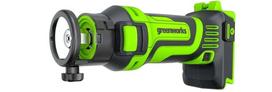 Akumuliatorinė freza Greenworks G24SS, 24 V, be akumuliatoriaus ir įkroviklio