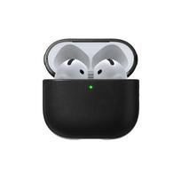 Nomad Modern Leather Case, black - Airpods 4