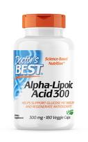 Doctor’s Best ALA - alfa lipoinė rūgštis 300 mg - 180 kapsulių