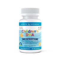 NORDIC NATURALS vaikams skirtas DHA 250 mg - 90 kapsulių