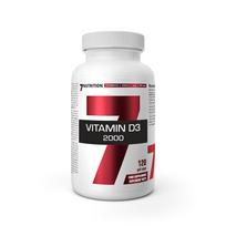 7 NUTRITION Vitaminas D 2000 – Vitaminas D 2000 TV - 120 kaps.