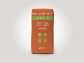 Mūro mišinys BAUKRAFT M10, 25 kg
