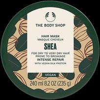 The Body Shop Shea Hair Mask sviestmedžių atkuriamoji plaukų kaukė, 240 ml