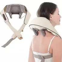 Shiatsu neck massager with heating function