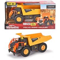 Žaislinis savivartis Majorette Volvo Rigid Hauler 213723000, 1:45, geltona sp.