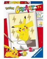 Tapymas pagal skaičius Ravensburger CreArt Pokemon, įvairių spalvų