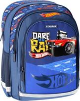 Mokyklinė kuprinė Starpak Hot Wheels, mėlyna sp., 36 cm x 27 cm x 21 cm