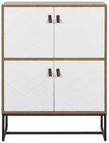 Komoda Beliani Nueva, ąžuolo sp., 100 cm x 39 cm x 76 cm
