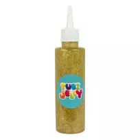 Tubi Jelly - Gelio skystis - 150ml - Aukso blizgučiai