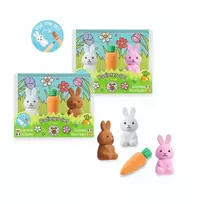 Capybara Spring - Trintuko rinkinys - Morka ir triušiukai (3 vnt., 2 dizainai)