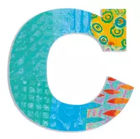 Djeco medinė raidė - C DD04812