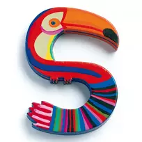 Djeco medinė raidė - S DD04858