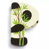 Djeco medinė raidė - P DD04855