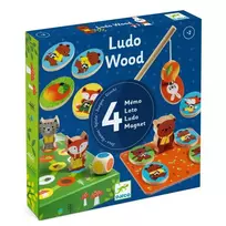Djeco 4 žaidimai - Ludo miškas DJ01628