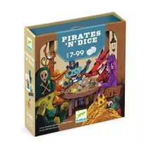 Djeco Metamųjų kauliukų žaidimas - Piratų kauliukai DJ00830