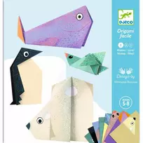 Djeco Origami rinkinys - Poliariniai gyvūnai DJ08777