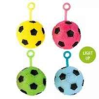Xtreme - Pirštų kamuoliukas su šviesa - Futbolo kamuolys (6.3 cm) (1 vnt., 4 dizainai)