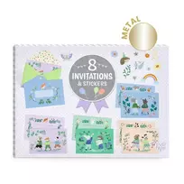 Djeco Kvietimų atvirukai - Gyvūnų paradas DD03490