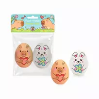 Capybara Spring - Minkomas žaislas - Kiaušiniai (2 vnt.)